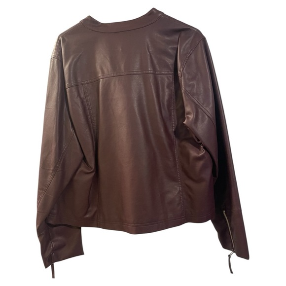 CATO Women’s PU Leather Jacket - Picture 2 of 5